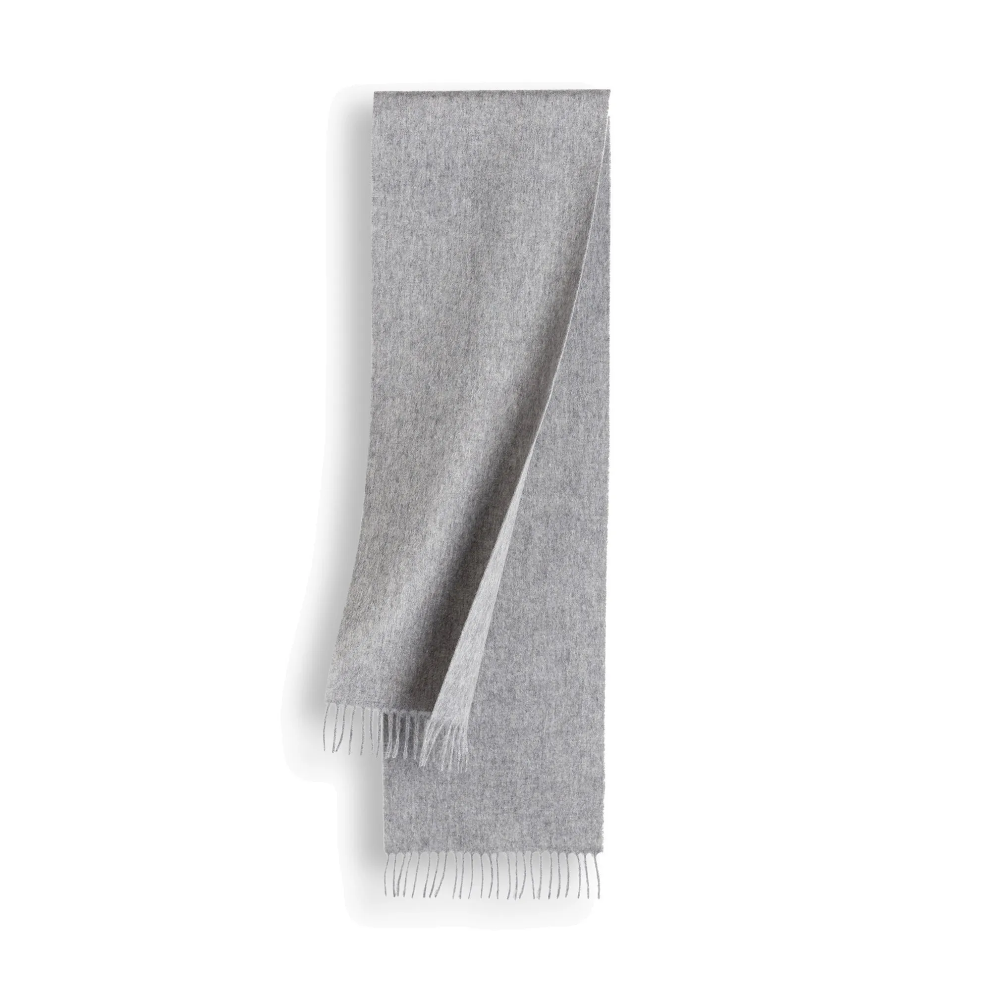 100% Wool Scarf Grey