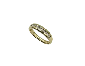 1/3 CTW Diamond Band in 10k Yellow Gold