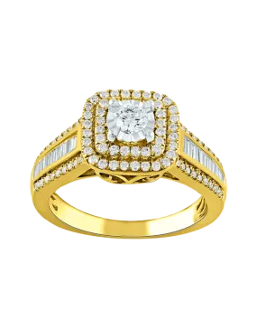 14ct Yellow Gold Diamond Ring - 783732