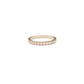 14k Half Eternity Diamond Band | .40 CTW