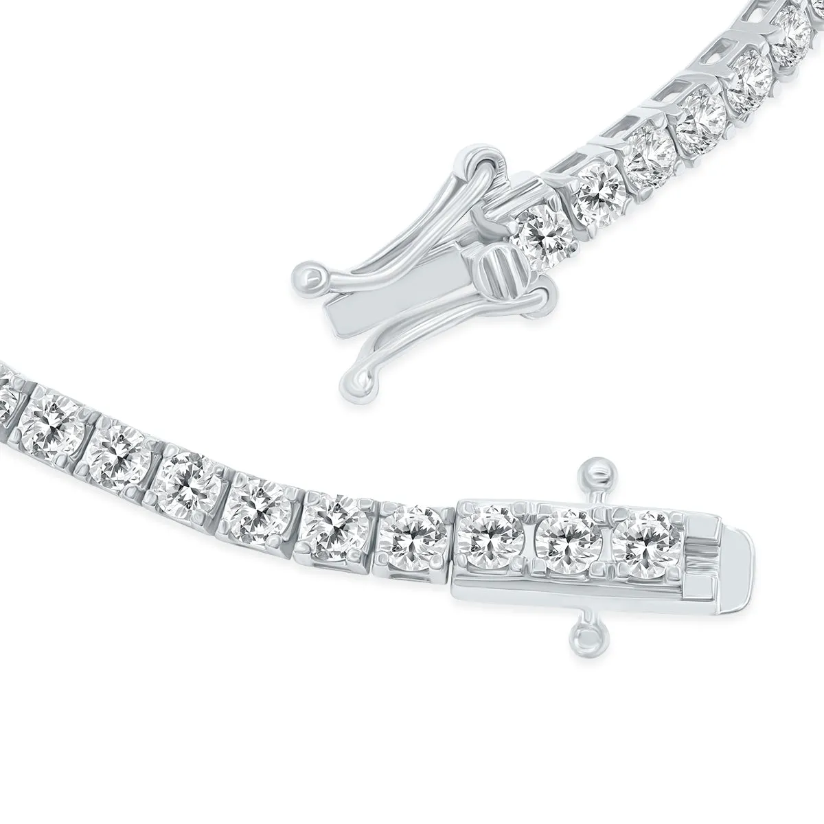 5 Carat Tw Diamond Tennis Bracelet In 14K White Gold