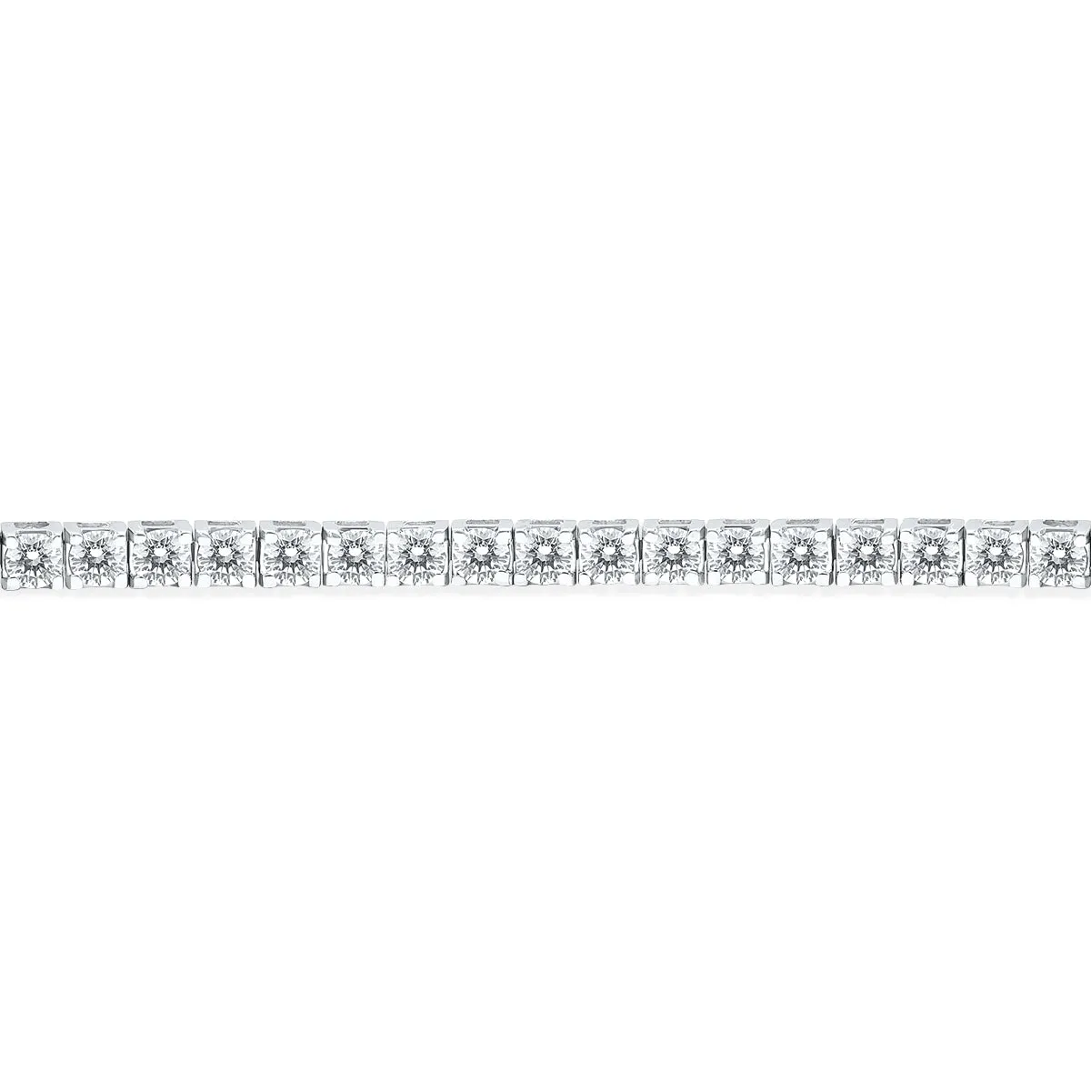 5 Carat Tw Diamond Tennis Bracelet In 14K White Gold