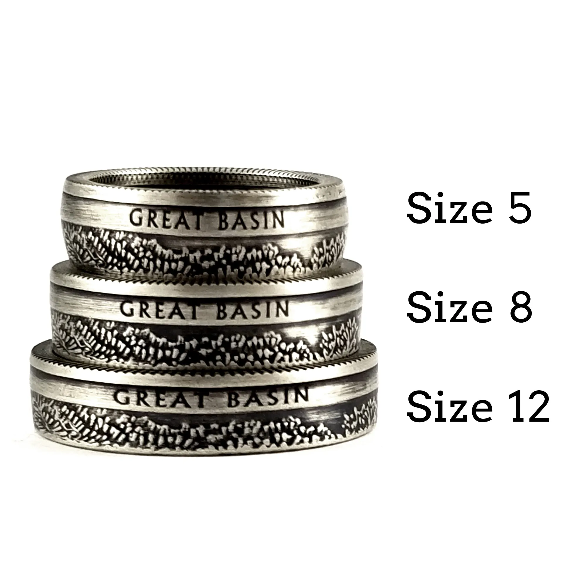 90% Silver Mount Hood National Park Quarter Ring