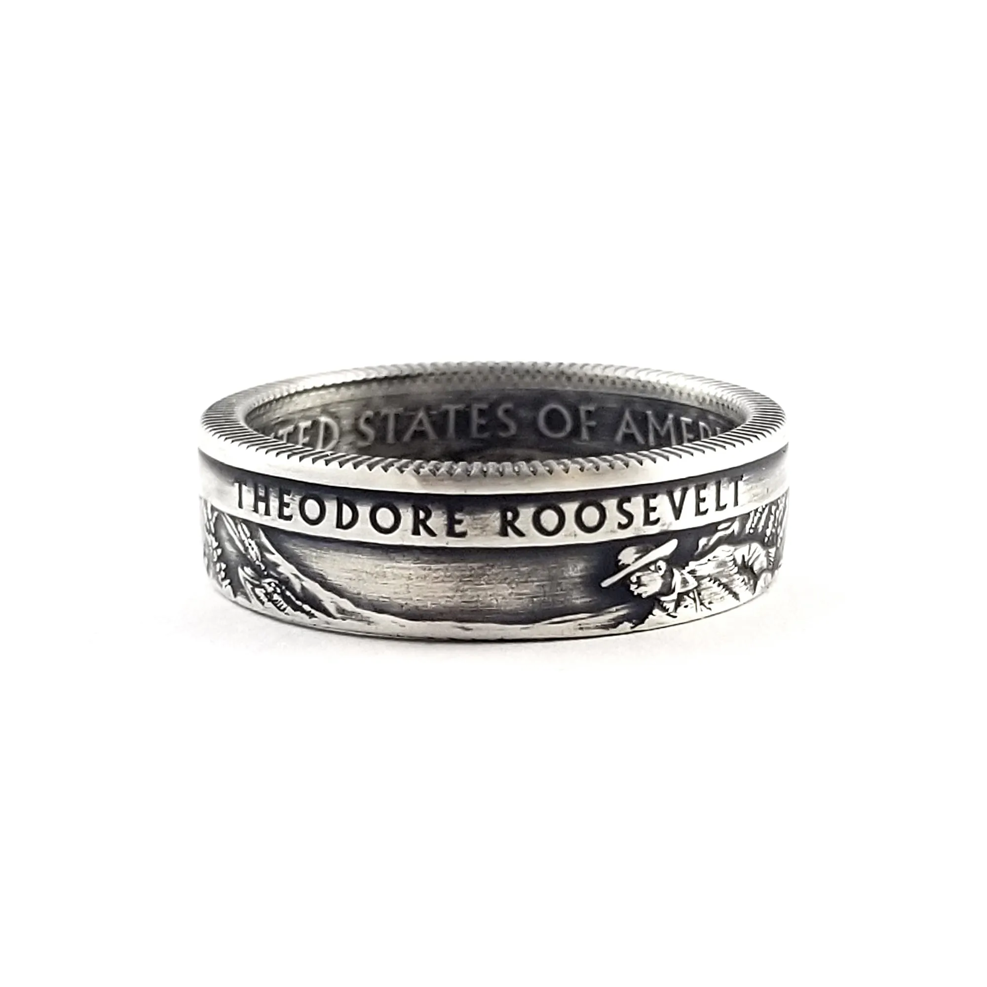 90% Silver Theodore Roosevelt National Park Quarter Ring