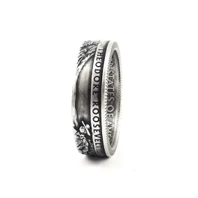 90% Silver Theodore Roosevelt National Park Quarter Ring