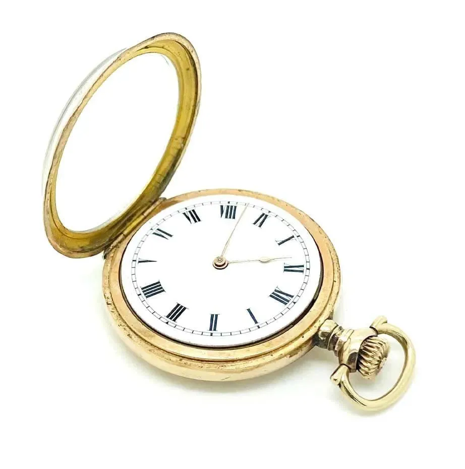 Antique Edwardian 1903 14k Gold Filled Pocket Watch