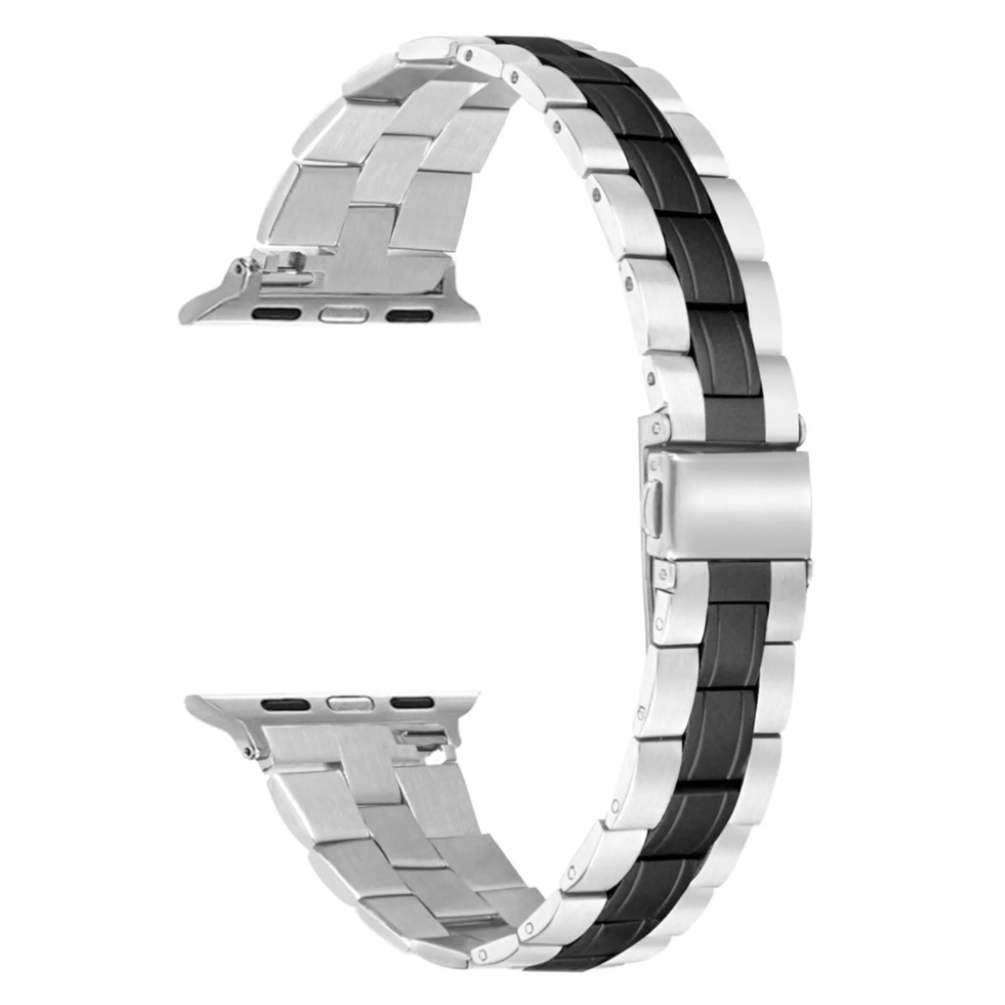 Apple Watch Series 6 / 5 44mm stainless steel chain watch band - Black