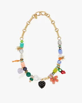 Beaded Statement Necklace