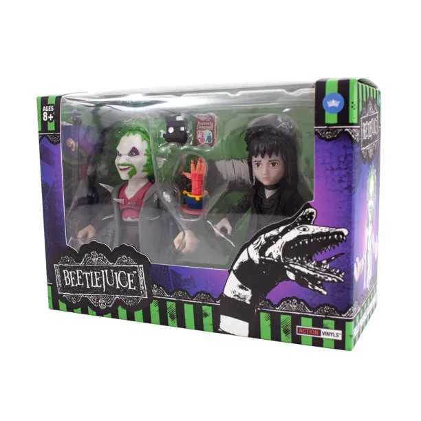 Beetlejuice & Lydia Deetz Vinyl Figure 2-Pack Exclusive