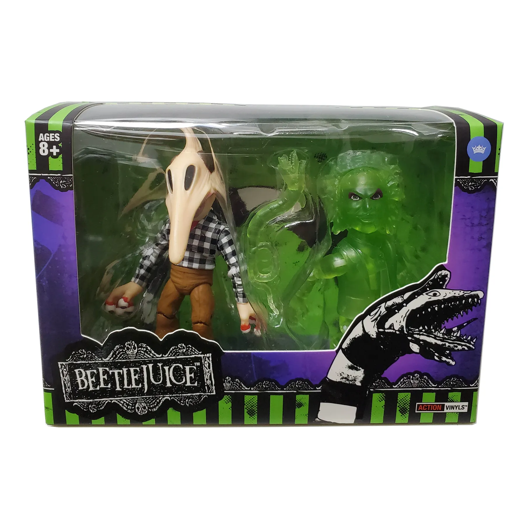 Beetlejuice and Adam Vinyl Figure 2-Pack Exclusive (Chase Variant)