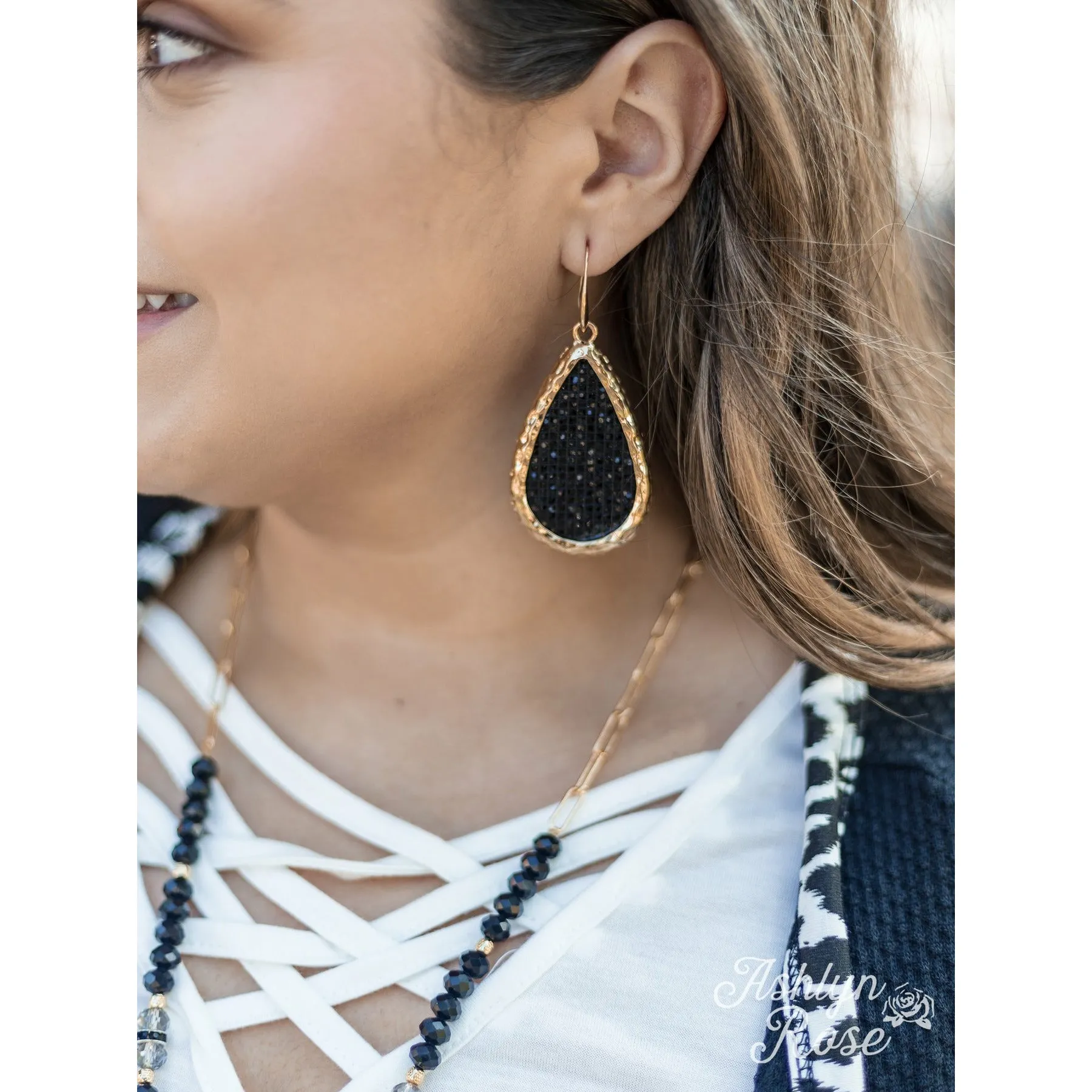 Believe in LOVE {Teardrop Earrings}