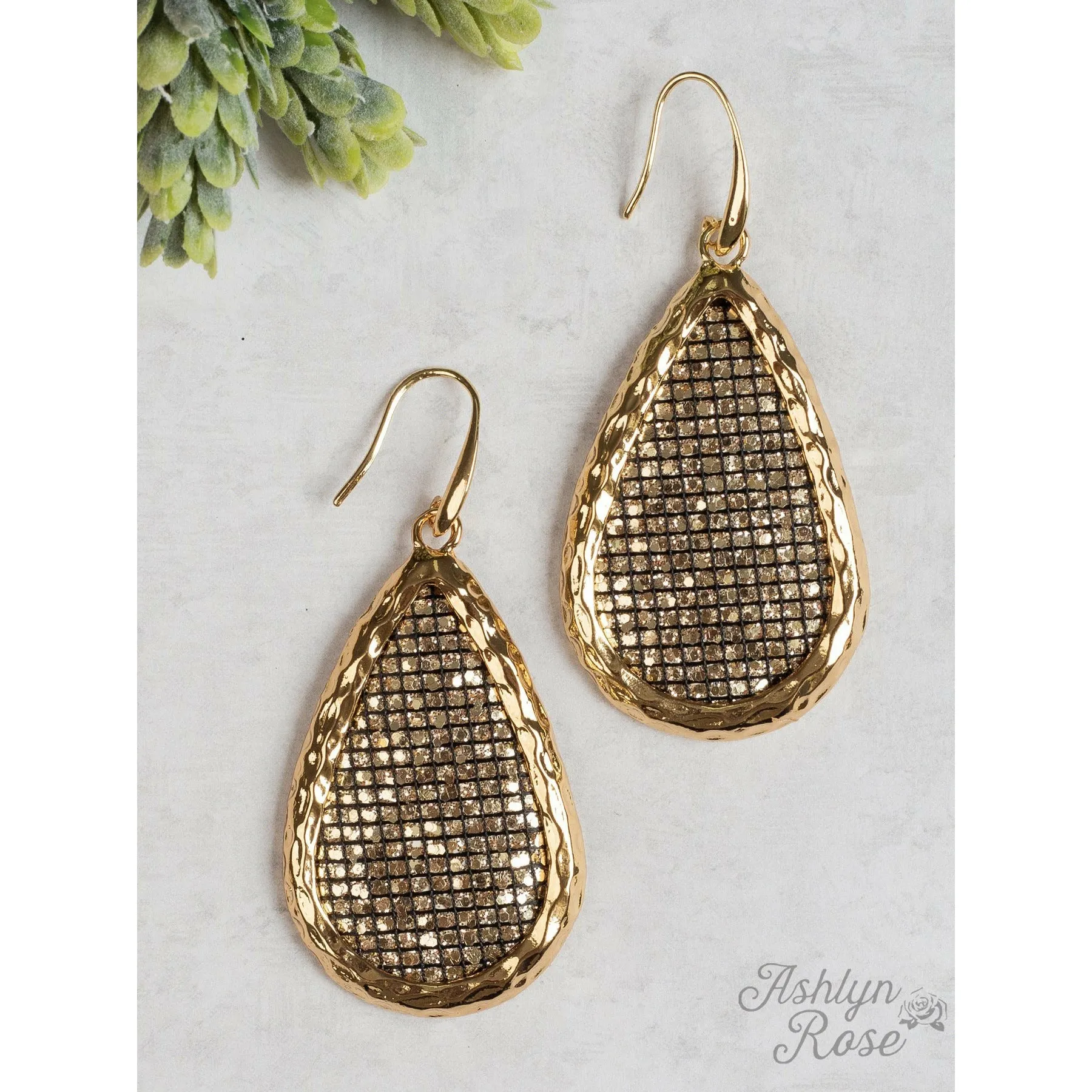 Believe in LOVE {Teardrop Earrings}