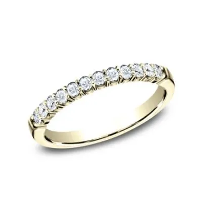 Benchmark 2.5mm 12 Ideal Diamonds Ladies Band