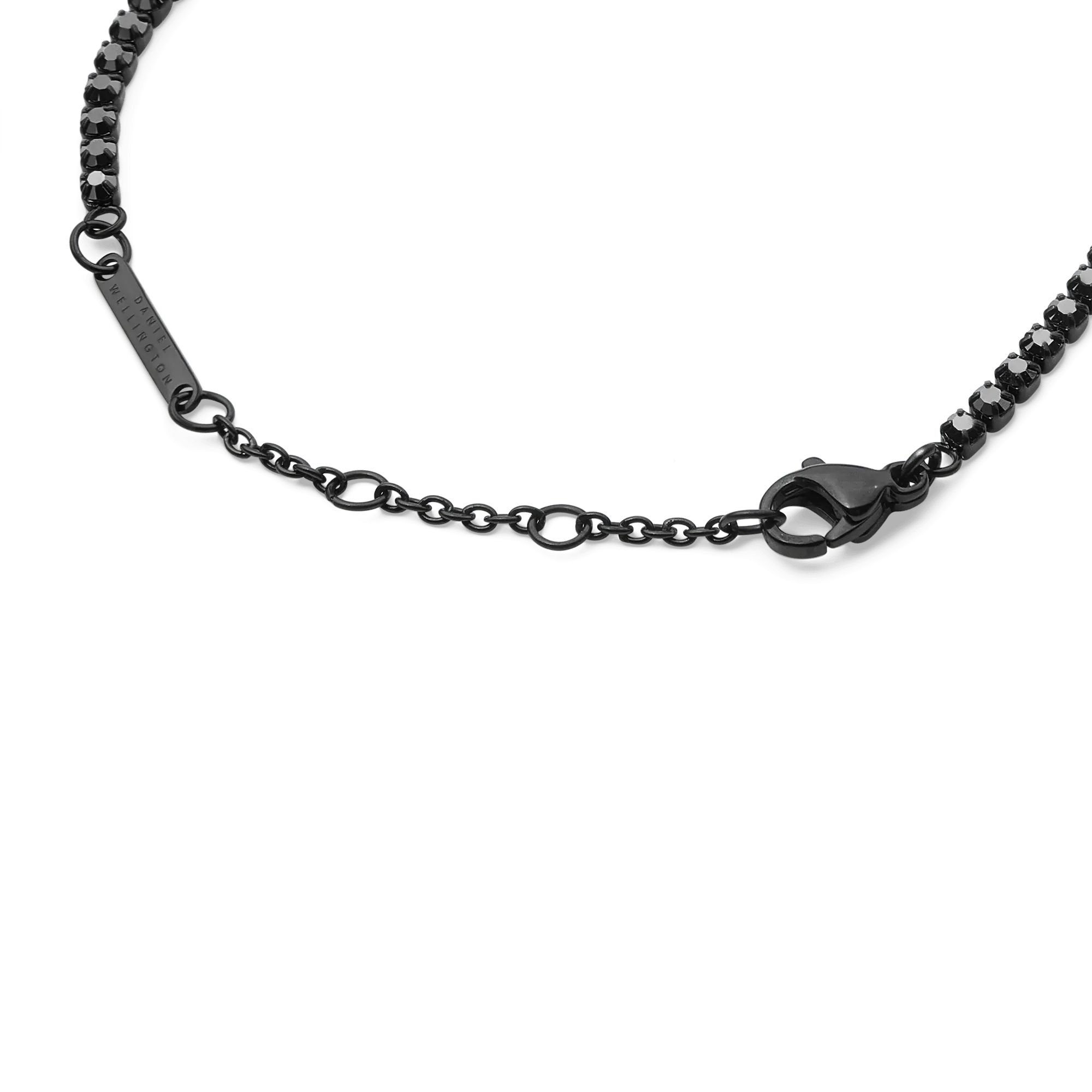 Black Crystal Tennis Bracelet