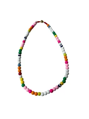 Candy Dots Bright Colored Necklace