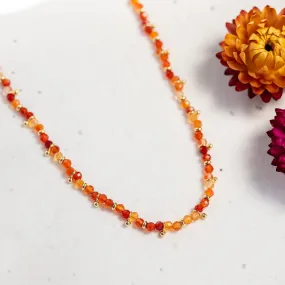 Carnelian Gemstone Necklace