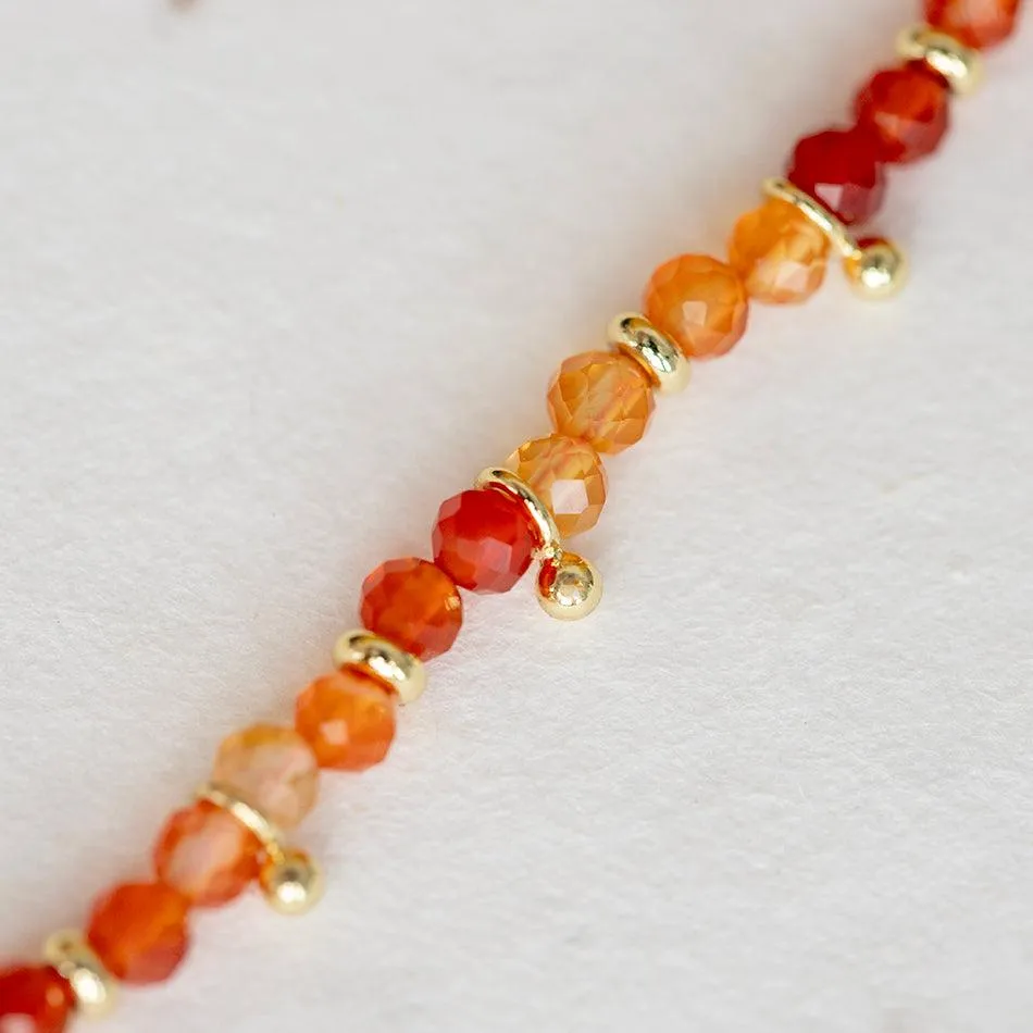 Carnelian Gemstone Necklace