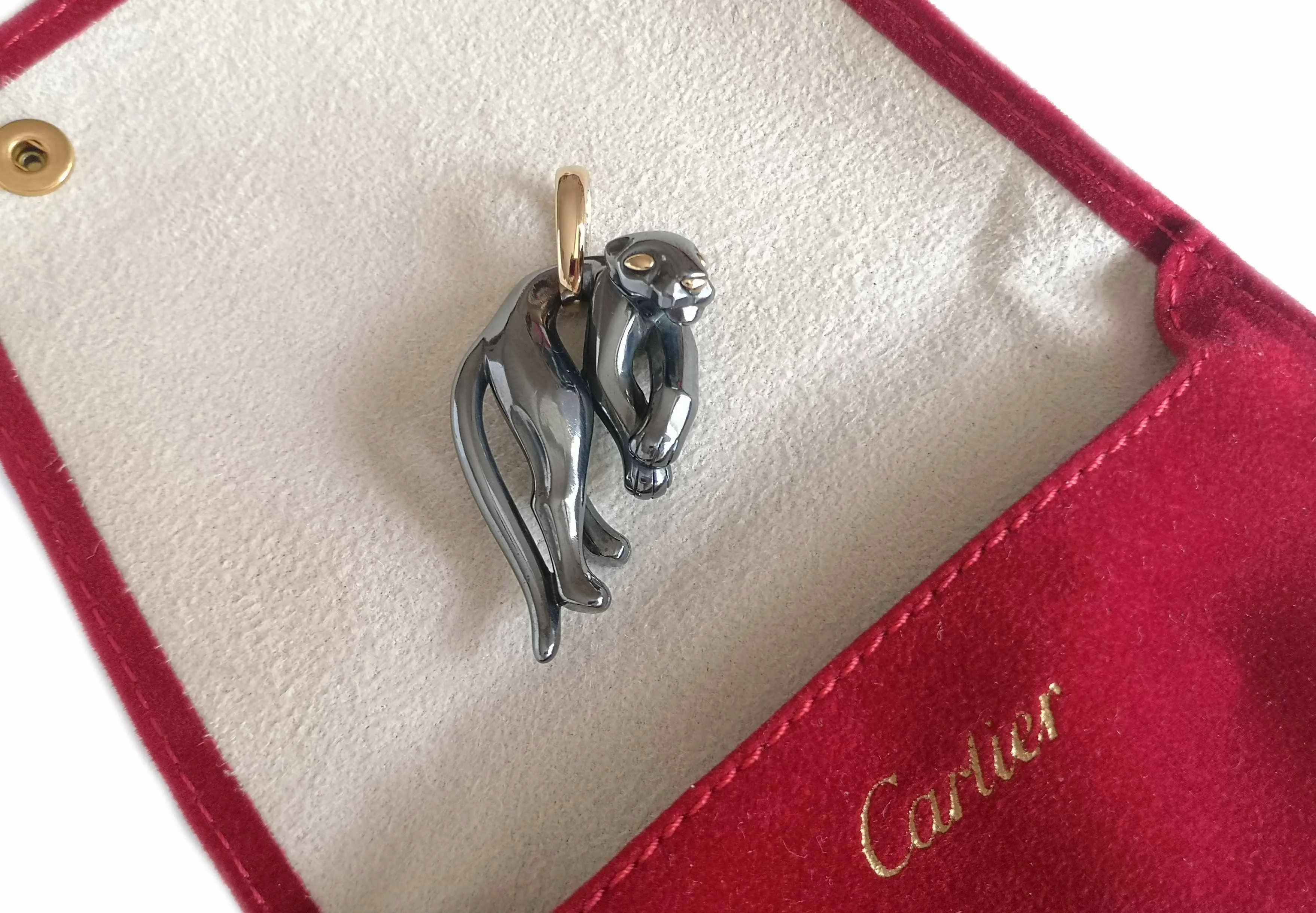 Cartier Panthère Silverium Pendant