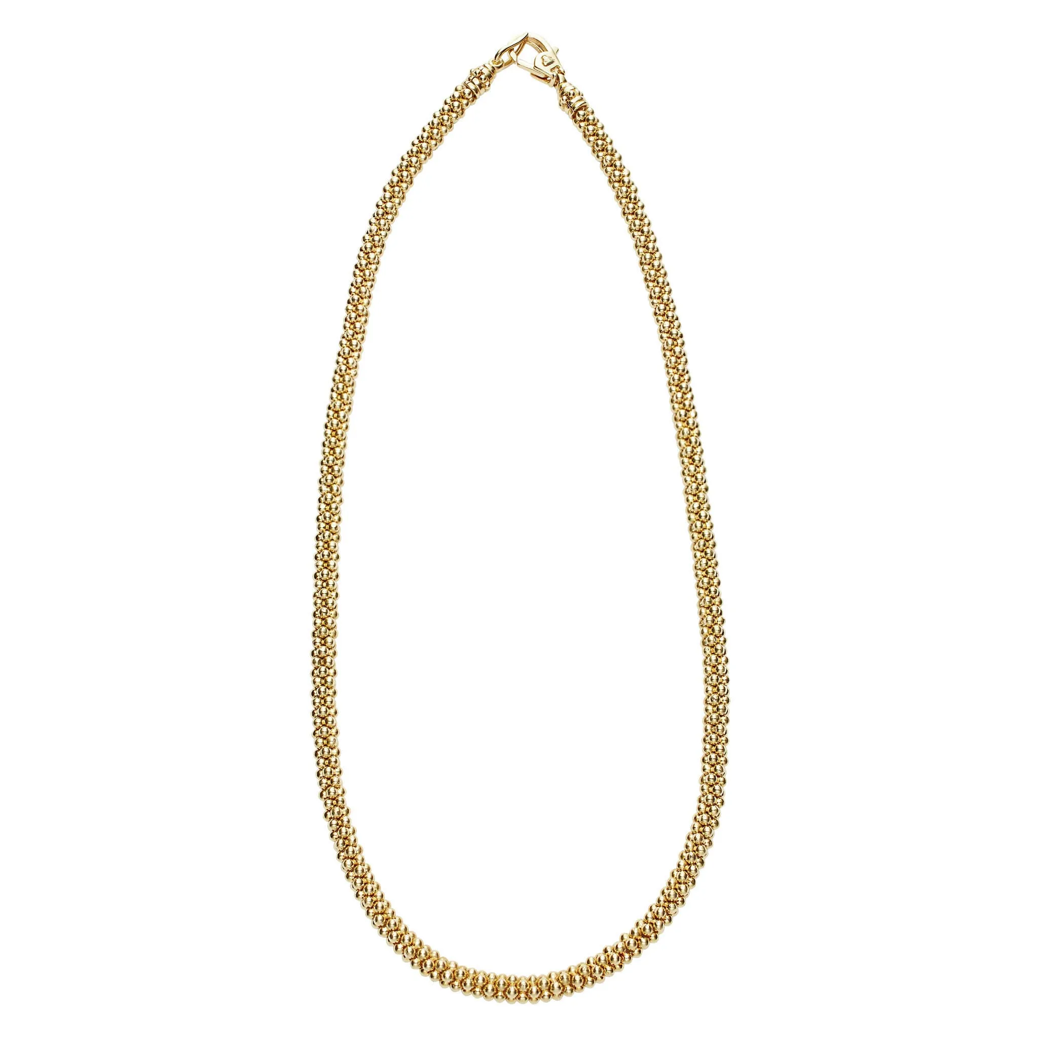 Caviar Gold 18K Gold Caviar Necklace | 4mm