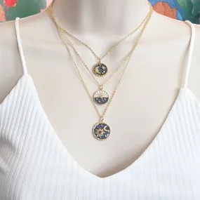 Celestial Medallion Necklace