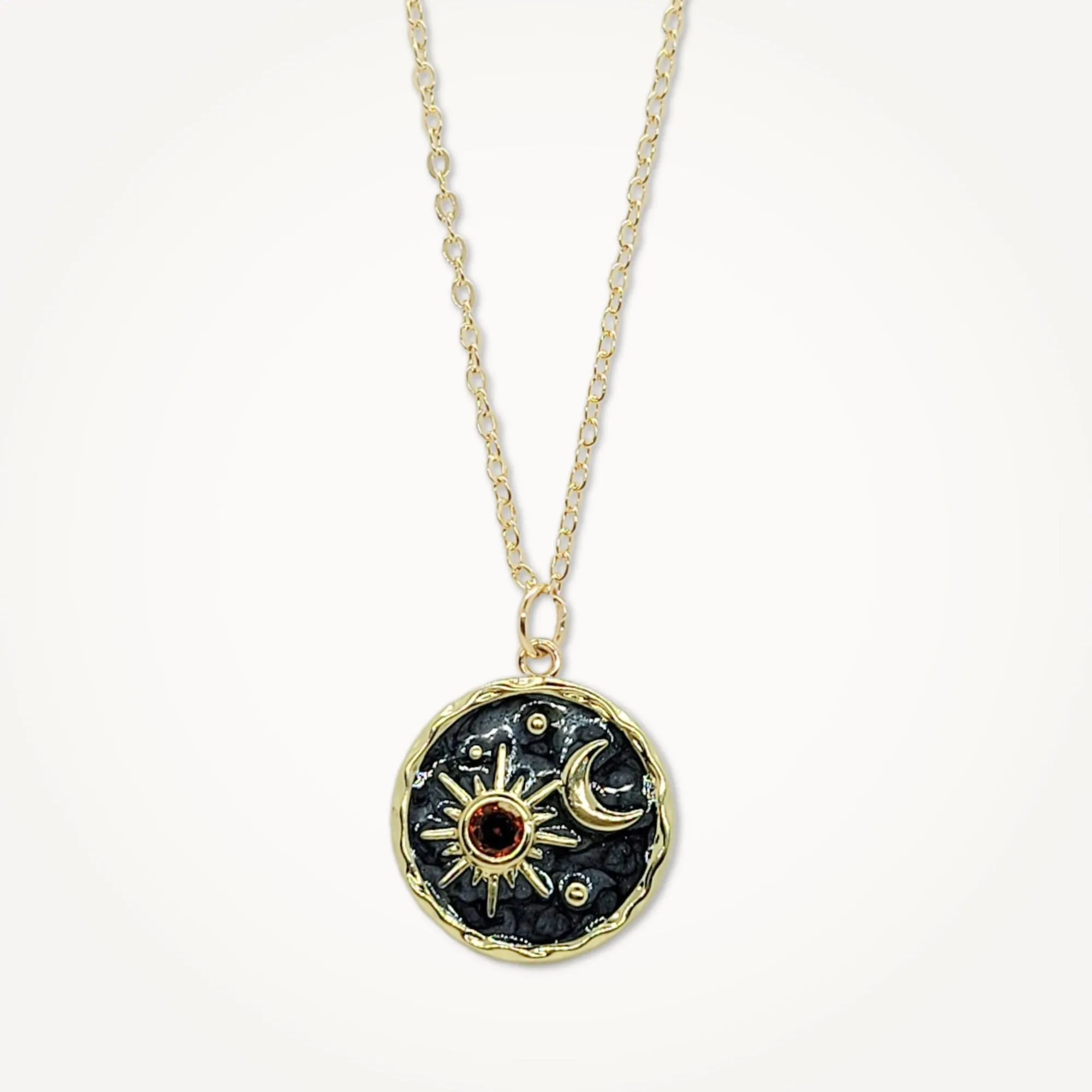 Celestial Medallion Necklace