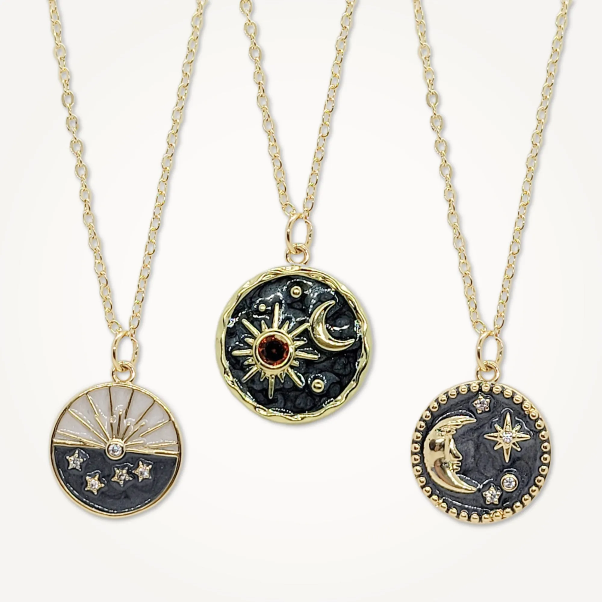 Celestial Medallion Necklace