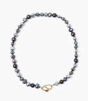 Chan Luu Peacock Pearl Beaded Necklace