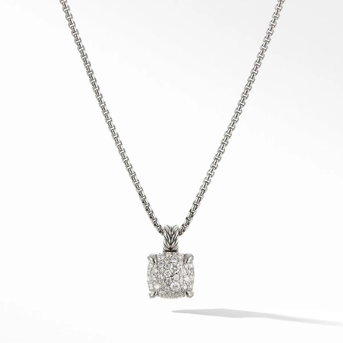 Chatelaine Pendant Necklace with Diamonds