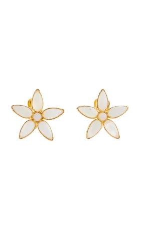 Christie Nicolaides Azelia Earrings - White