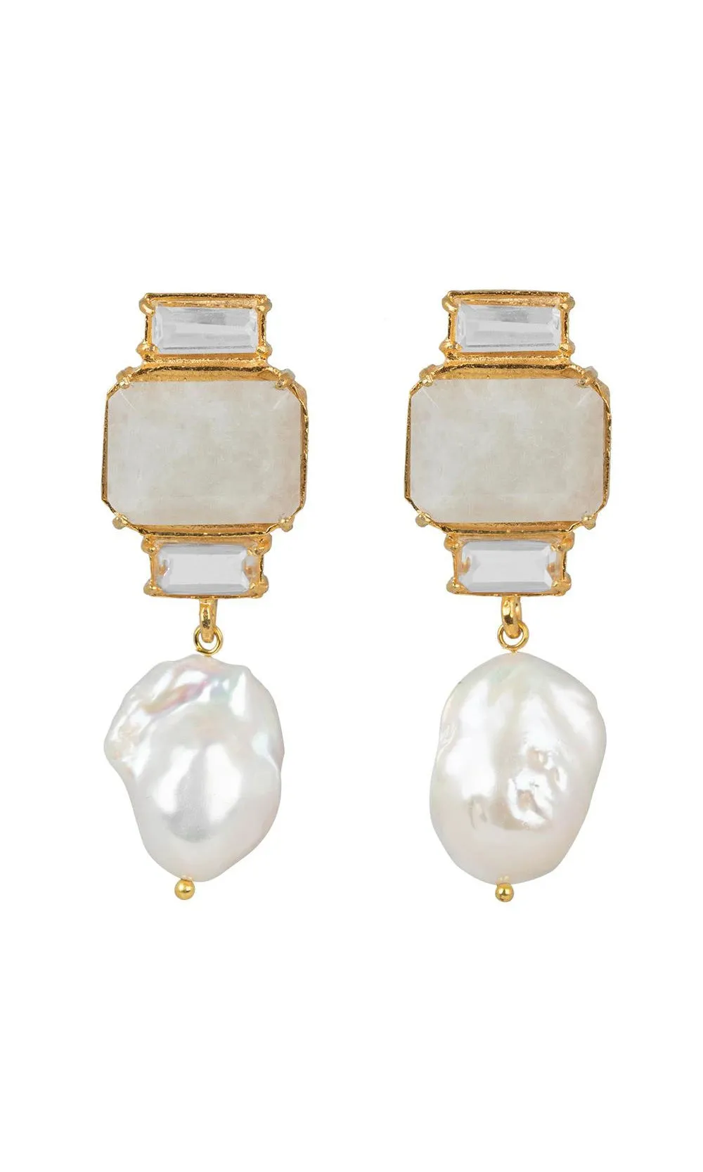 Christie Nicolaides Bambina Earrings - White