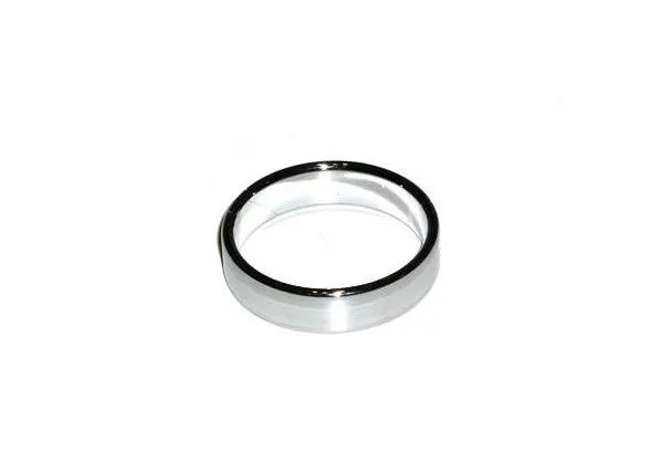 Chrome Wide Band Cock Ring - 2 inch