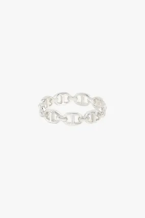 Chunky chain ring silver