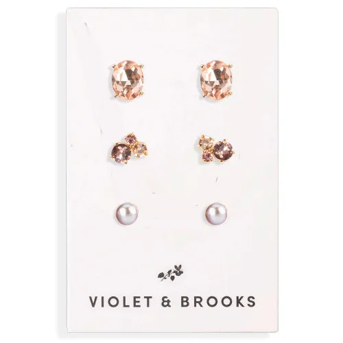 Cleo Boxed Earring Trio