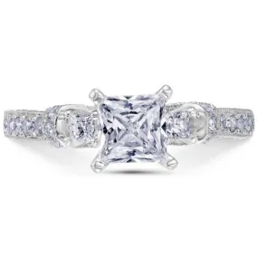 Crown Collection 3 Stone Engagement Ring