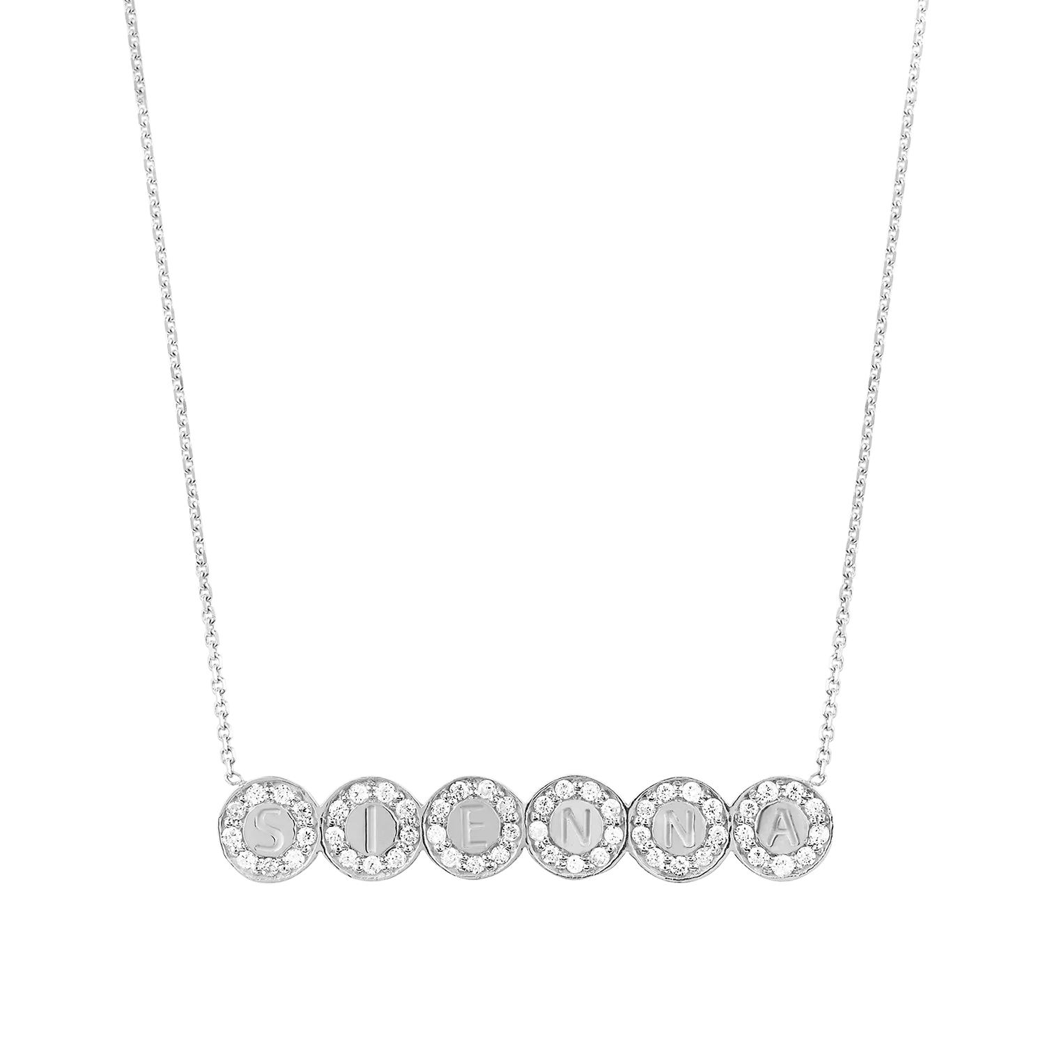 Custom Diamond Bubble Necklace