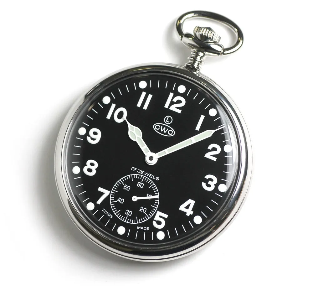 CWC MECHANICAL POCKET WATCH