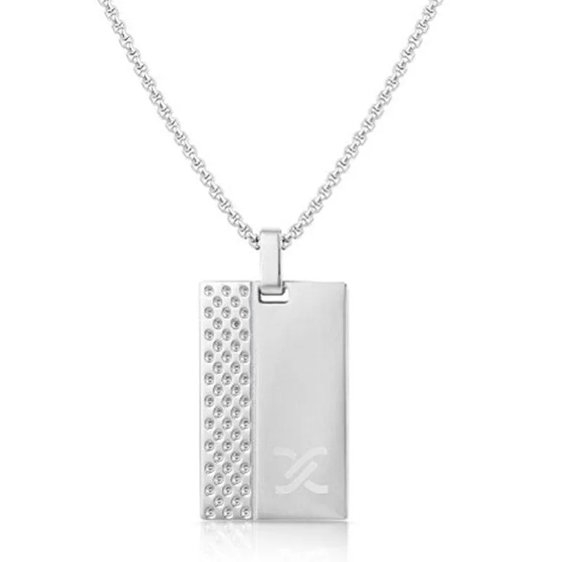 Daniel Klein Gents Steel Necklace