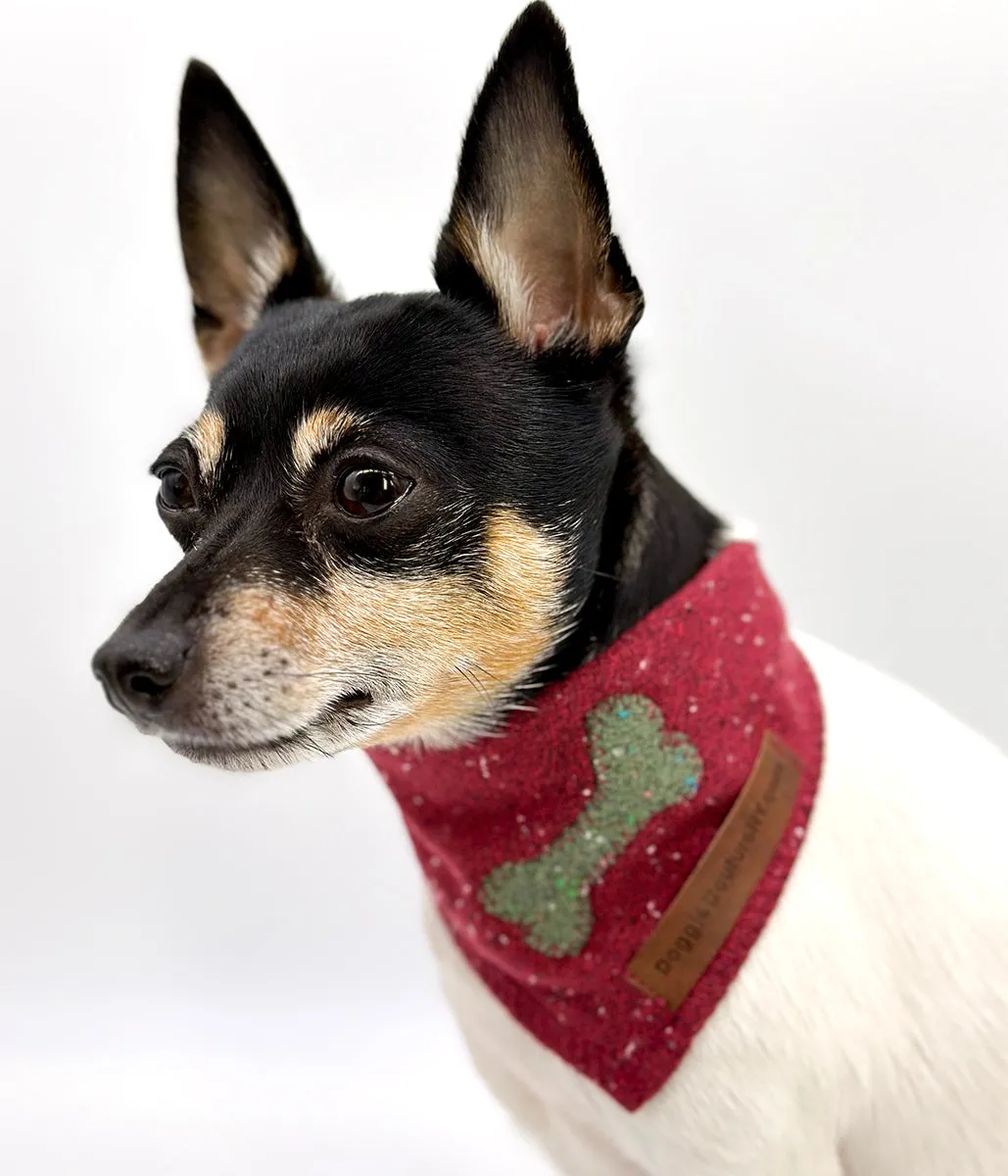 DCNY Crimson Confetti Bandana