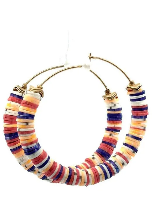 Desert Sky Hoop Earrings