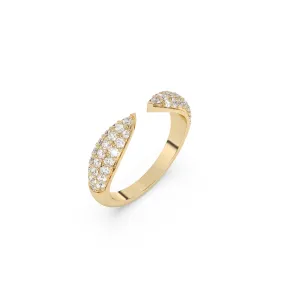 Diamond Open Claw Ring