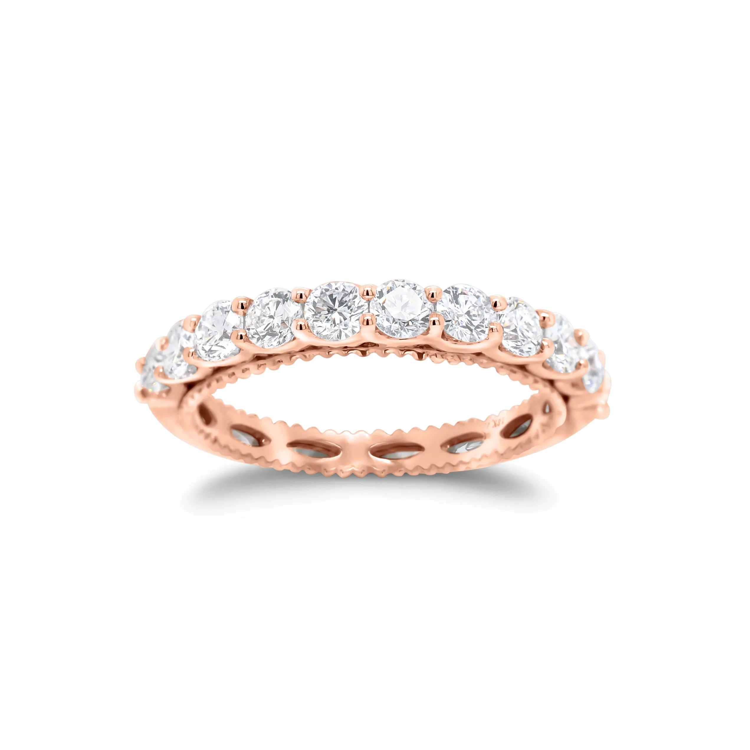 Diamond Two-Tone Gold Wedding Band