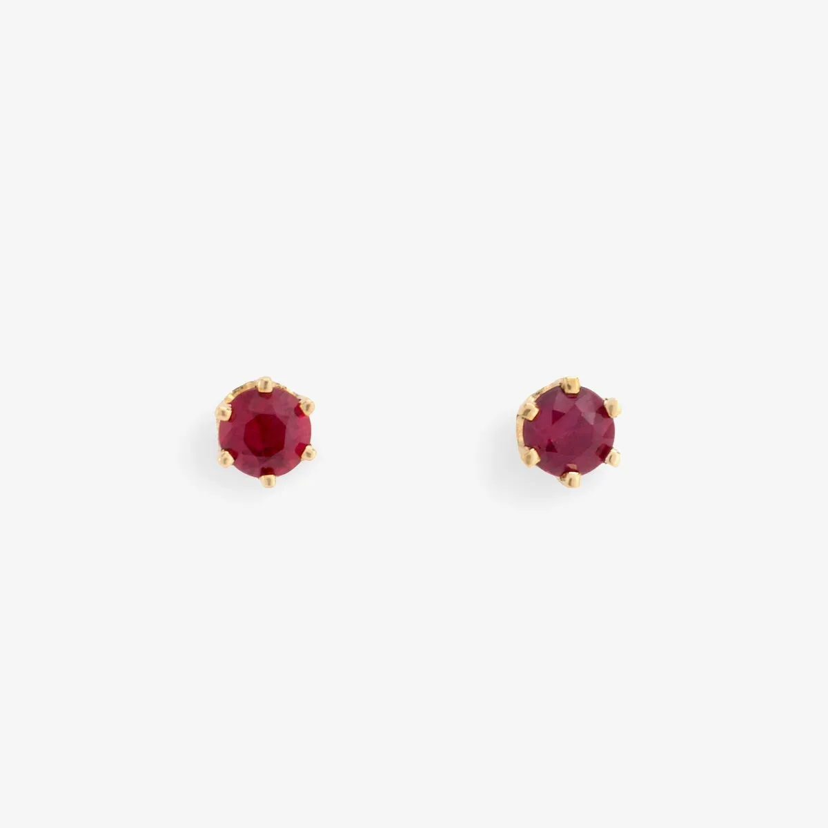 E1902R | 3mm Ruby Studs