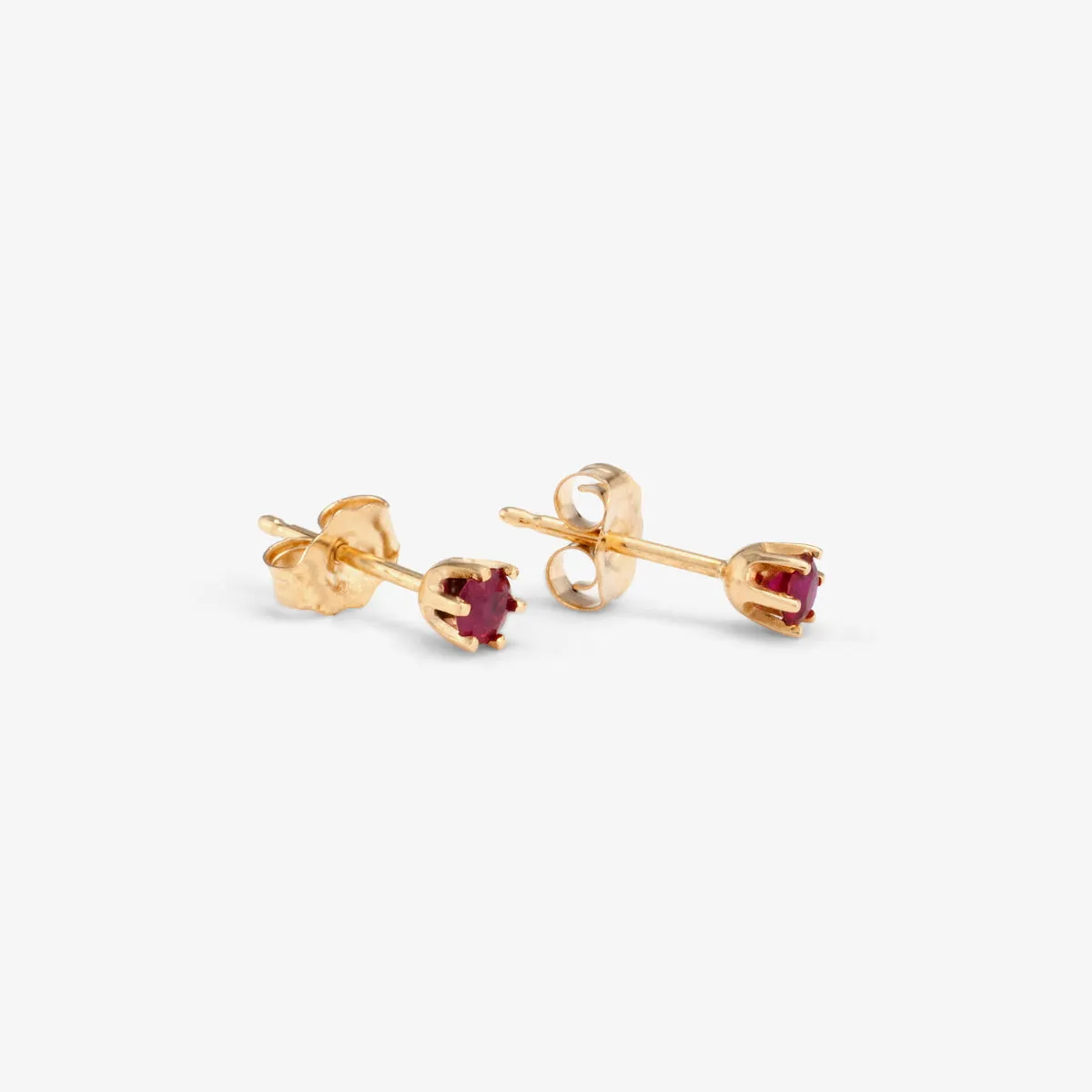 E1902R | 3mm Ruby Studs