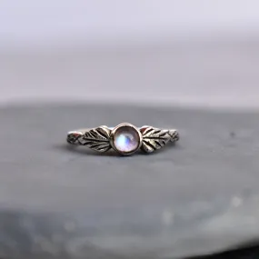 Earth's Radiance - Moonstone Ring