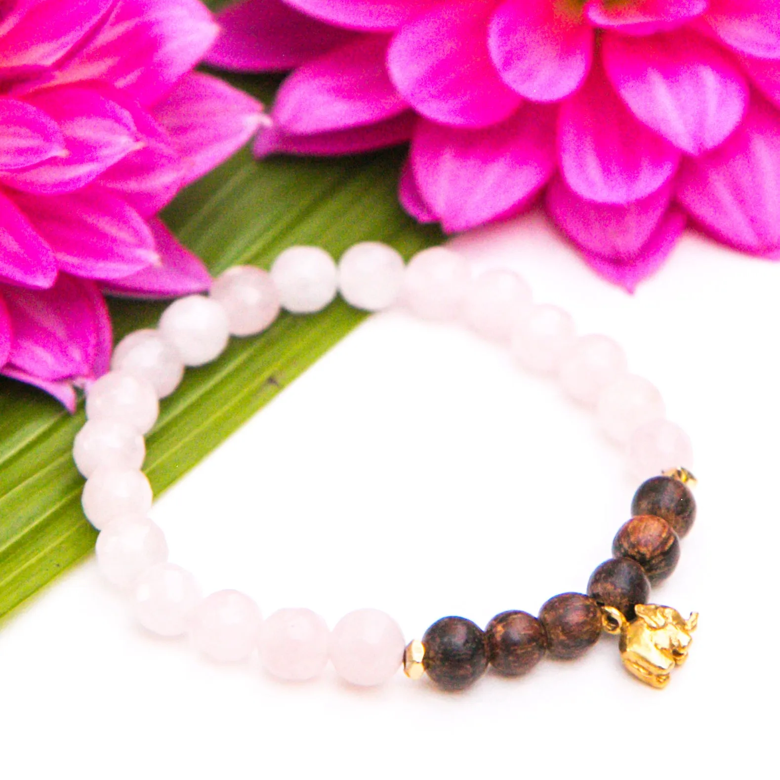 Elephant Diffuser Mala Bracelet