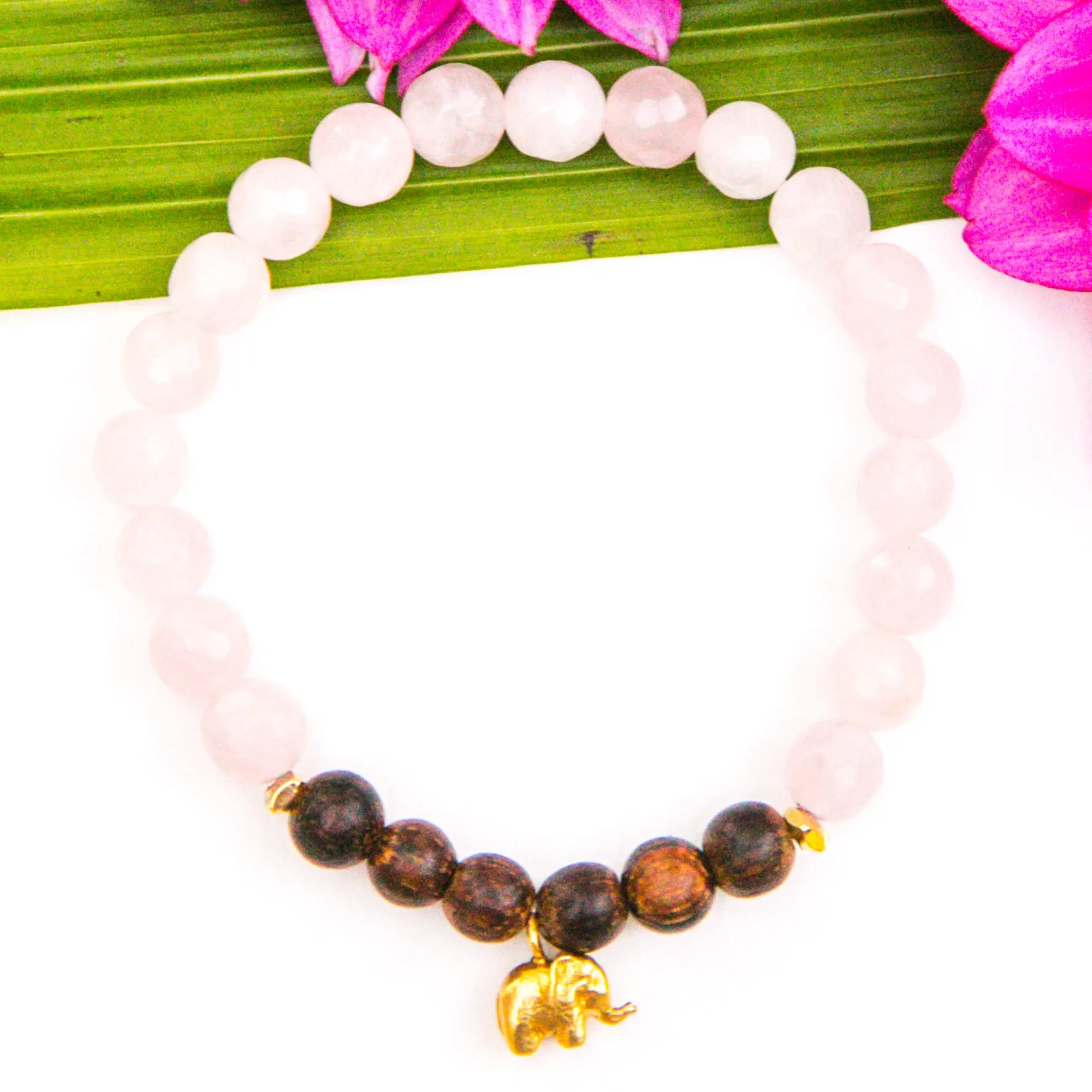 Elephant Diffuser Mala Bracelet