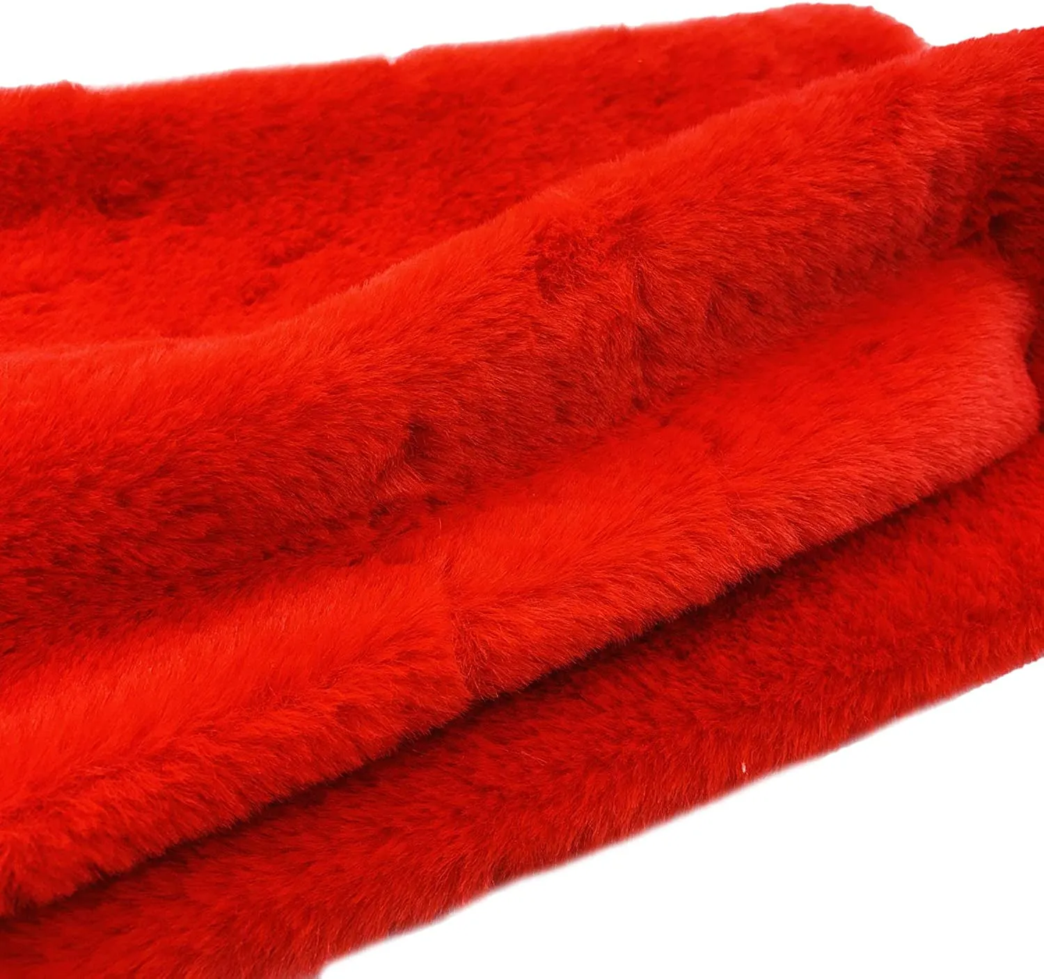 Faux Fur Warm Soft Furry Wrap Around Loophole Scarf