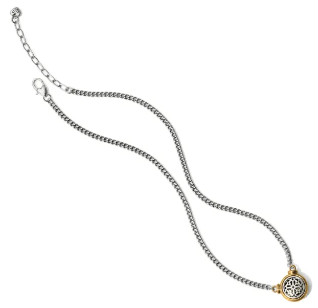 Ferrara Two Tone Short Necklace JM1072