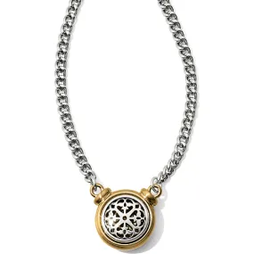 Ferrara Two Tone Short Necklace