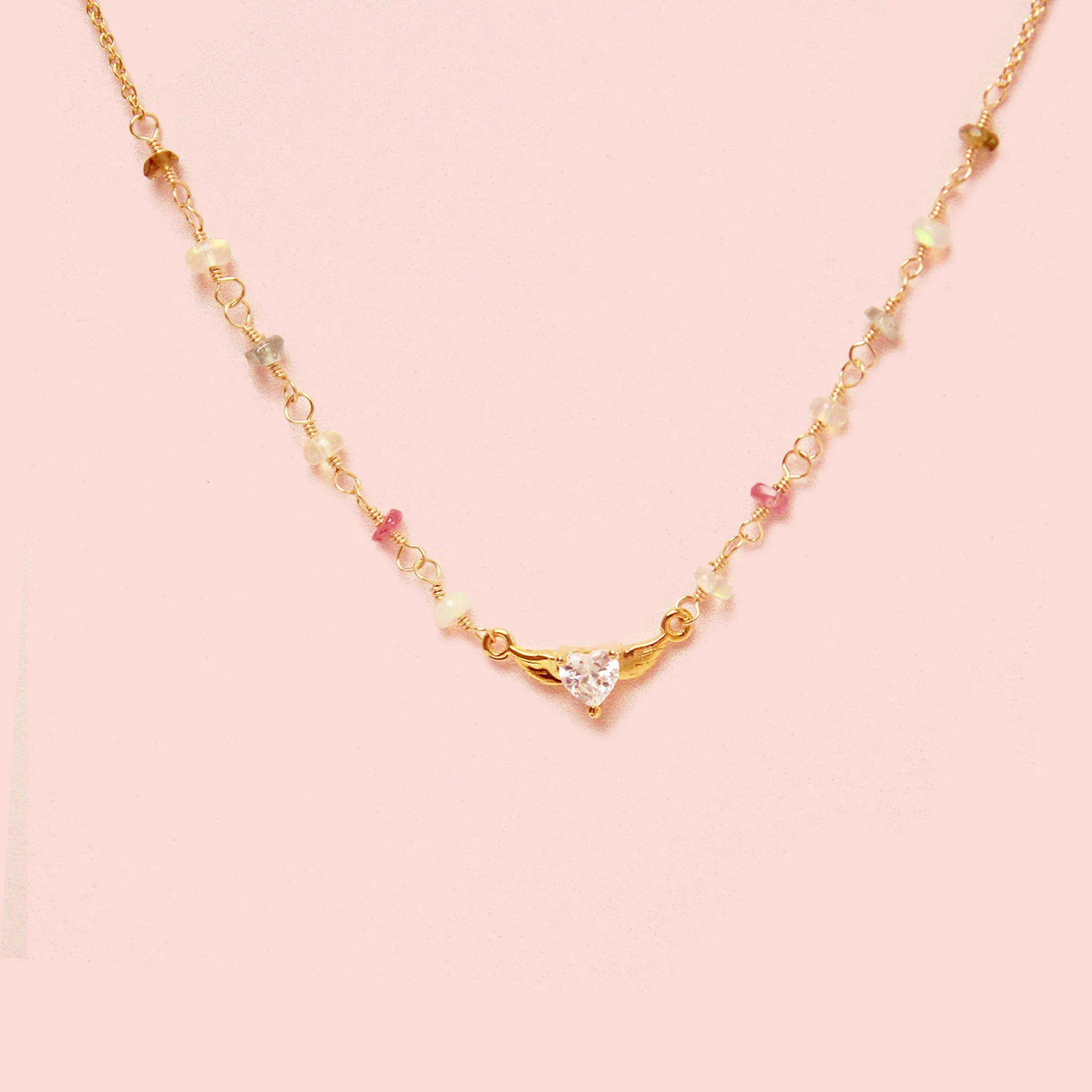 Flying Heart Necklace